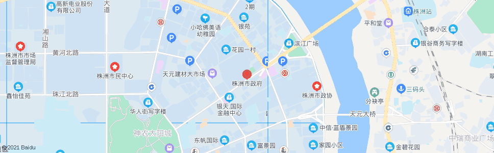 株洲四医院_公交站地图_株洲公交_妙搜公交查询2024