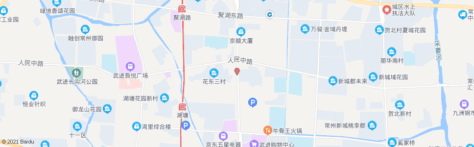 常州武进建行(和平路人民路)_公交站地图_常州公交_妙搜公交查询2024