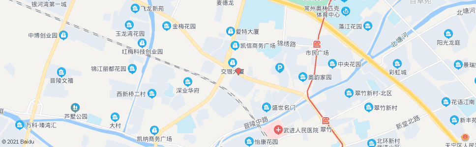 常州通江路飞龙路(b)_公交站地图_常州公交_妙搜公交查询2024