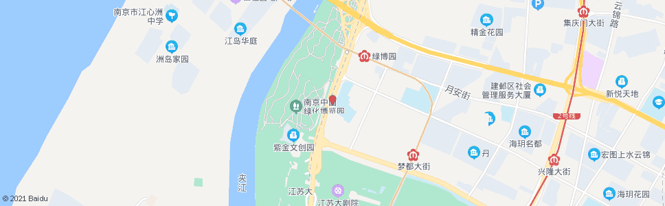 南京上湖北_公交站地图_南京公交_妙搜公交查询2024