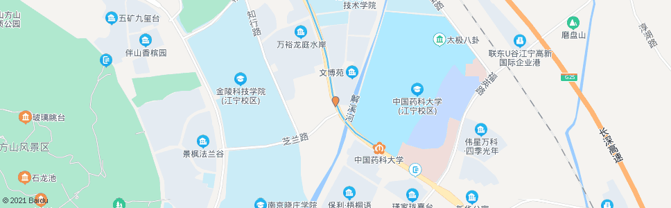 南京芝兰路_公交站地图_南京公交_妙搜公交查询2024