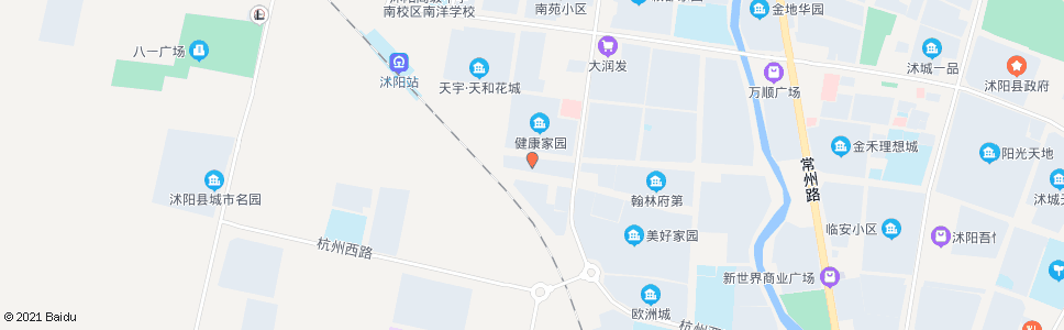 宿迁新康景园小区_公交站地图_宿迁公交_妙搜公交查询2024