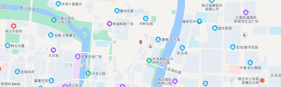 宿迁马陵市场_公交站地图_宿迁公交_妙搜公交查询2024