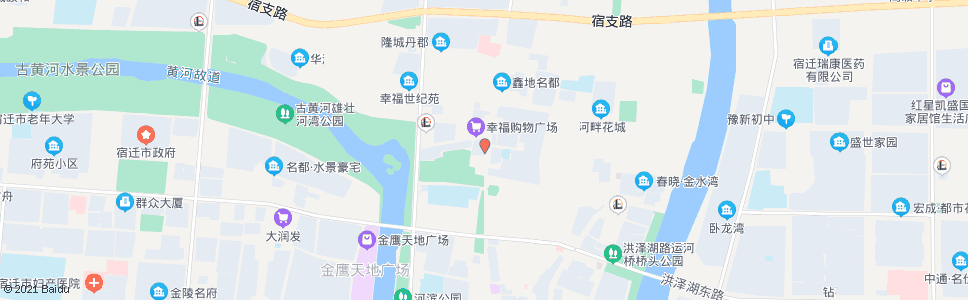 宿迁城市之光_公交站地图_宿迁公交_妙搜公交查询2024