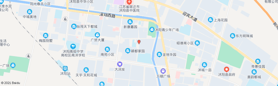 宿迁人保公司_公交站地图_宿迁公交_妙搜公交查询2024