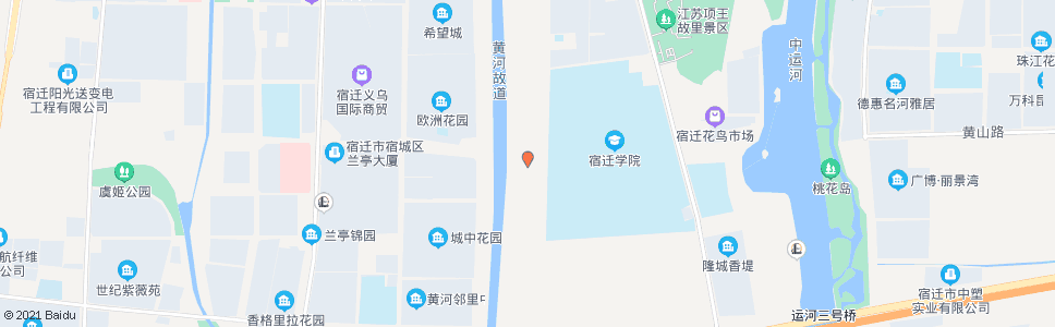 宿迁宿迁学院(西门)_公交站地图_宿迁公交_妙搜公交查询2024