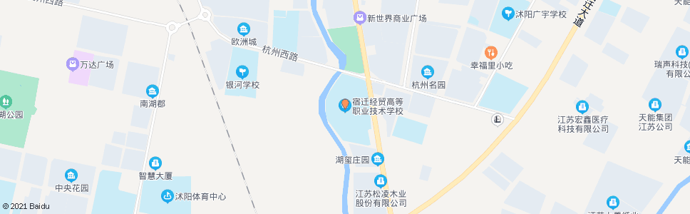 宿迁经贸学院_公交站地图_宿迁公交_妙搜公交查询2024