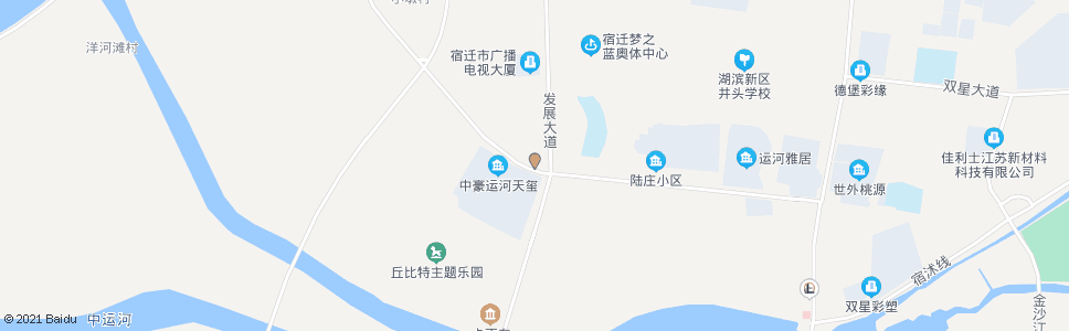 宿迁运河文化城_公交站地图_宿迁公交_妙搜公交查询2024