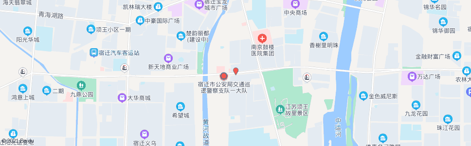 宿迁东方医院_公交站地图_宿迁公交_妙搜公交查询2024