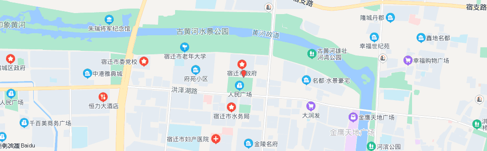 宿迁双桥_公交站地图_宿迁公交_妙搜公交查询2024