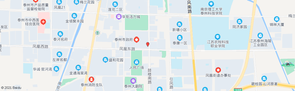 泰州永安小学_公交站地图_泰州公交_妙搜公交查询2024