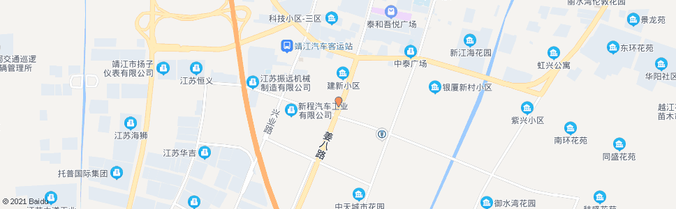 泰州扬子江大酒店_公交站地图_泰州公交_妙搜公交查询2024