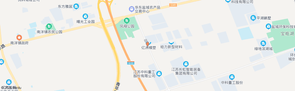 盐城光伏路经二路口_公交站地图_盐城公交_妙搜公交查询2024