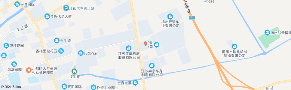 扬州舜天工具有限公司(滨江园)_公交站地图_扬州公交_妙搜公交查询2024