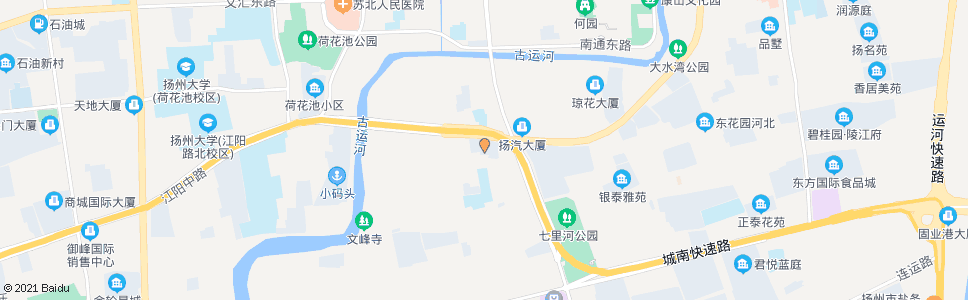 扬州工人新村(停车场)_公交站地图_扬州公交_妙搜公交查询2024