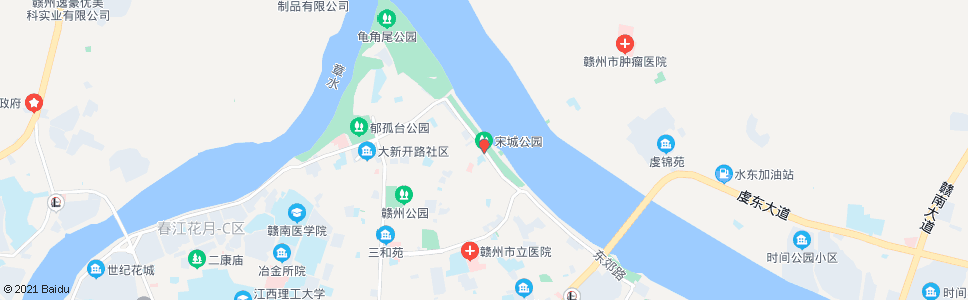 赣州建春门_公交站地图_赣州公交_妙搜公交查询2024