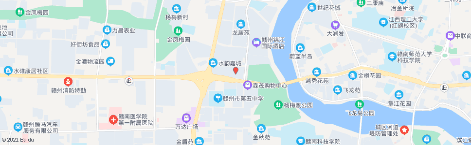 赣州锦绣星城小区_公交站地图_赣州公交_妙搜公交查询2024