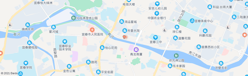 宜春原市委_公交站地图_宜春公交_妙搜公交查询2024