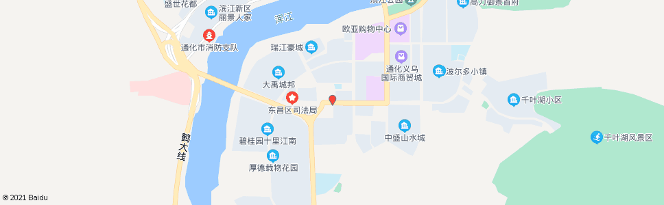 通化区政府(东昌区)_公交站地图_通化公交_妙搜公交查询2024