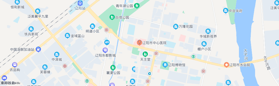 辽阳市医院_公交站地图_辽阳公交_妙搜公交查询2024