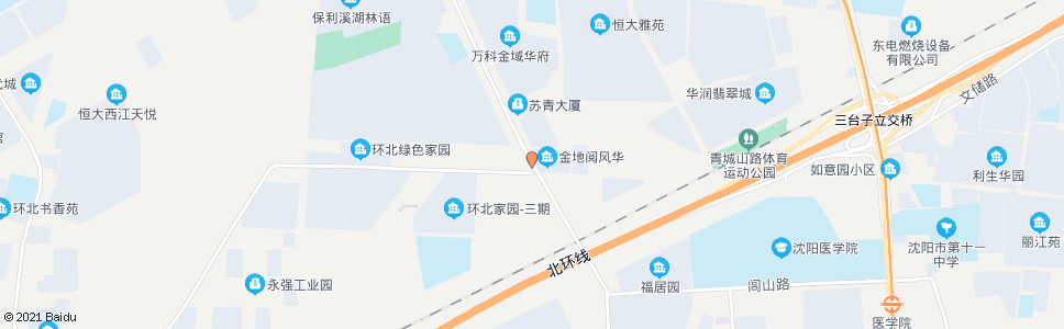 沈阳怒江北街青城山路_公交站地图_沈阳公交_妙搜公交查询2024