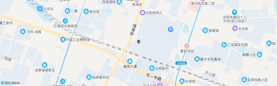 沈阳明廉路碧流河街_公交站地图_沈阳公交_妙搜公交查询2024