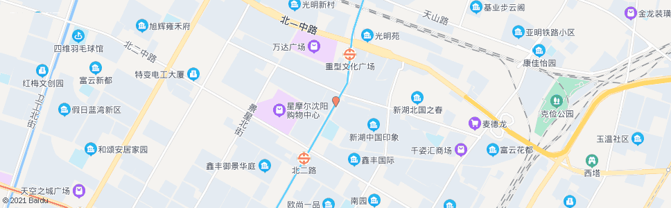 沈阳兴华街小北一路_公交站地图_沈阳公交_妙搜公交查询2024