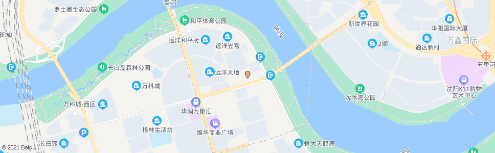 沈阳长白西路丽湾国际_公交站地图_沈阳公交_妙搜公交查询2024