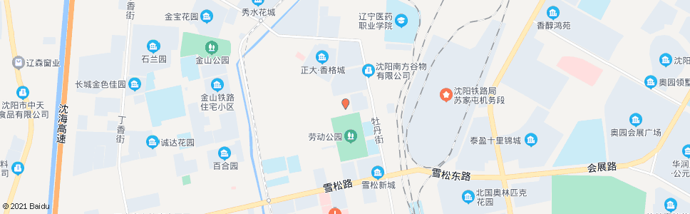 沈阳苏白路市场_公交站地图_沈阳公交_妙搜公交查询2024