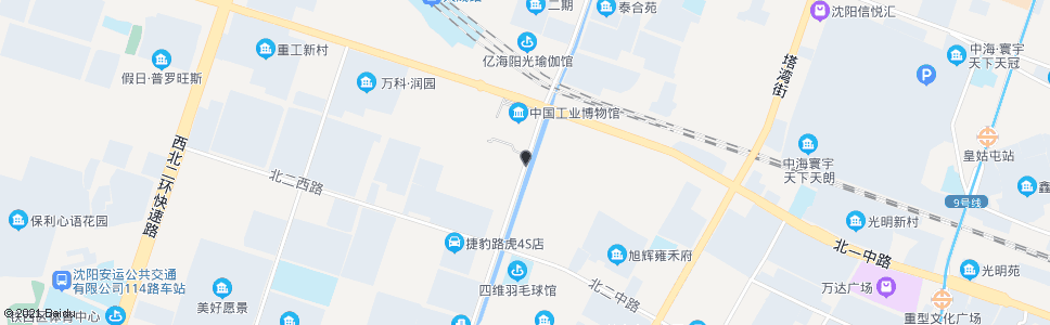 沈阳卫工街北一路_公交站地图_沈阳公交_妙搜公交查询2024