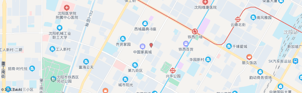 沈阳景兴街南八路_公交站地图_沈阳公交_妙搜公交查询2024