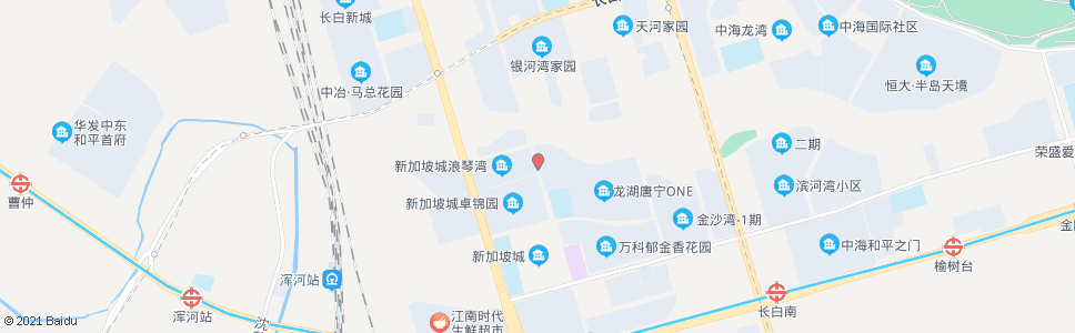 沈阳长白二街仙岛南路_公交站地图_沈阳公交_妙搜公交查询2024