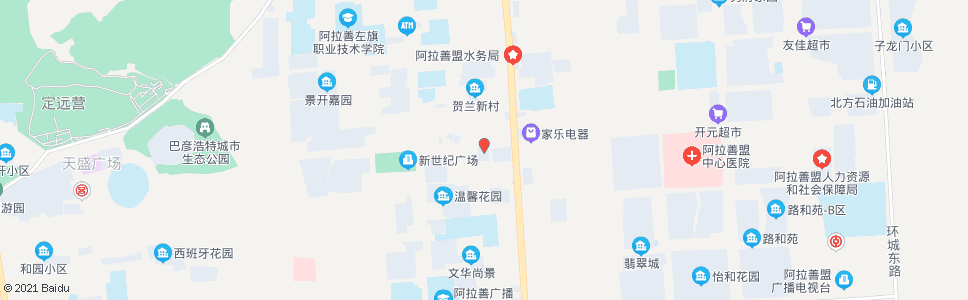 阿拉善蒲京大酒店_公交站地图_阿拉善公交_妙搜公交查询2024