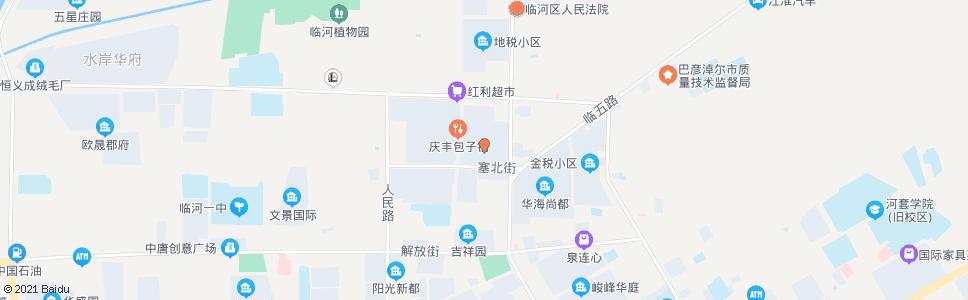 巴彦淖尔鸿臣鸥洲假日_公交站地图_巴彦淖尔公交_妙搜公交查询2024