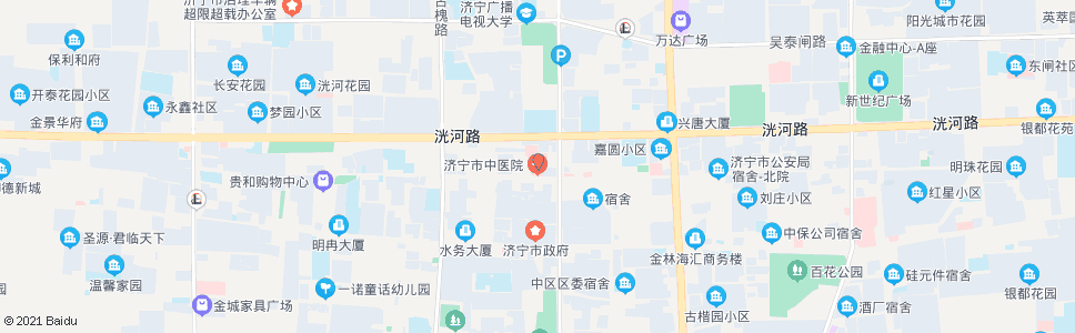 济宁市中医院_公交站地图_济宁公交_妙搜公交查询2024