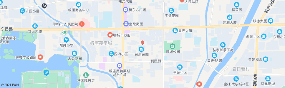 聊城新区小学_公交站地图_聊城公交_妙搜公交查询2024