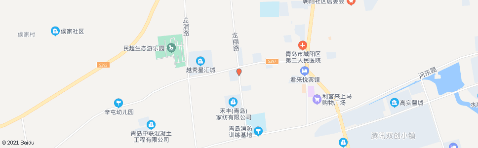 青岛龙翔路胶马路_公交站地图_青岛公交_妙搜公交查询2024