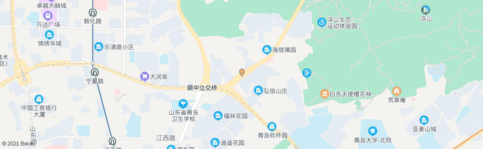 青岛海牛新村_公交站地图_青岛公交_妙搜公交查询2024