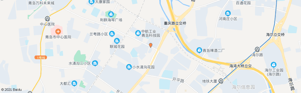 青岛洛阳路(重庆南路)_公交站地图_青岛公交_妙搜公交查询2024