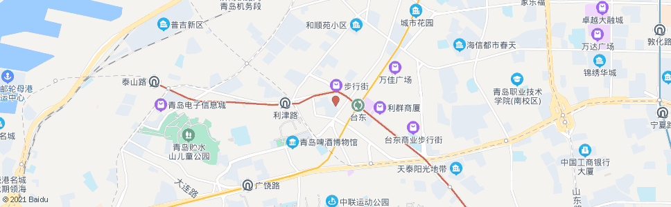 青岛郭口路_公交站地图_青岛公交_妙搜公交查询2024