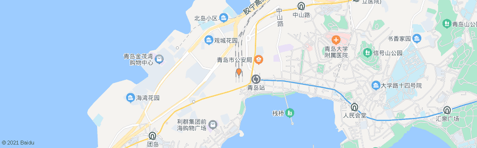 青岛廒上_公交站地图_青岛公交_妙搜公交查询2024