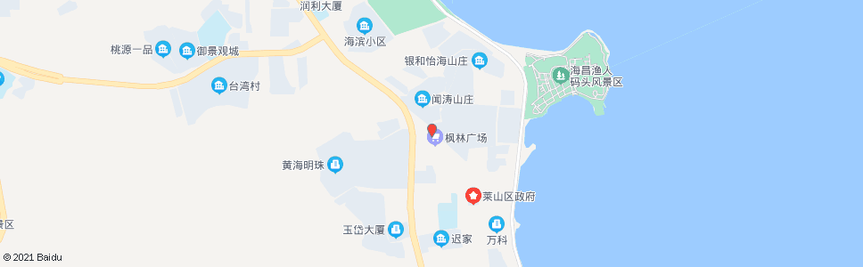 烟台烟台市口腔医院莱山分院(前七夼)_公交站地图_烟台公交_妙搜公交查询2024