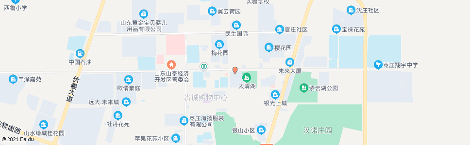 枣庄市武装部_公交站地图_枣庄公交_妙搜公交查询2024