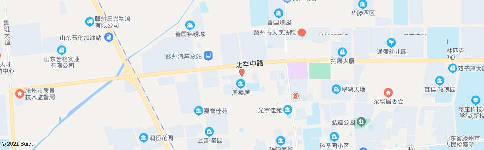 枣庄周楼村_公交站地图_枣庄公交_妙搜公交查询2024