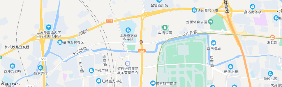 上海天山西路七莘路_公交站地图_上海公交_妙搜公交查询2024