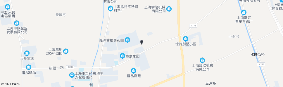 上海永靖路新建一路_公交站地图_上海公交_妙搜公交查询2024