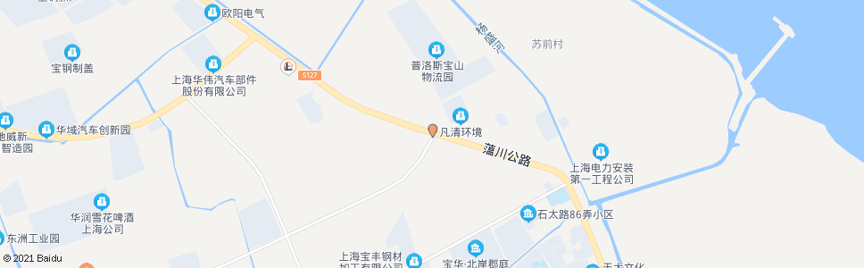 上海罗北路蕰川公路_公交站地图_上海公交_妙搜公交查询2024