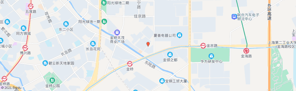 上海闸航路永建路_公交站地图_上海公交_妙搜公交查询2024