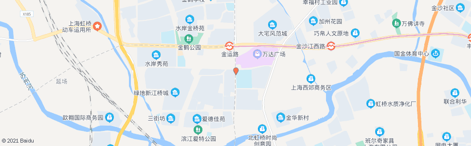 上海华庄公路金运路_公交站地图_上海公交_妙搜公交查询2024