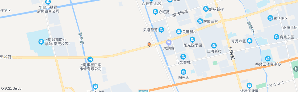 上海环城南路环城西路(招呼站)_公交站地图_上海公交_妙搜公交查询2024